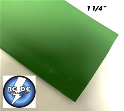 1.25" ID Green Heat Shrink Tubing 2:1 ratio 1-1/4" wrap  inch/ft/to 30mm