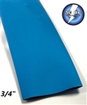 3/4" ID Blue Heat Shrink Tube 2:1 ratio 0.75"( 1 FT) inch/feet/to 20mm