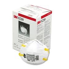 3M 8210 N95 Disposable Particulate Respirator