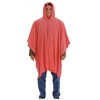 ORANGE RAIN PONCHO