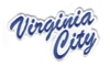 Virginia City script souvenir embroidered patch