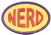 NERD embroidered patch.