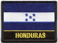 HONDURAS flag embroidered patch