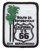 Route 66 Rendezvous embroidered patch