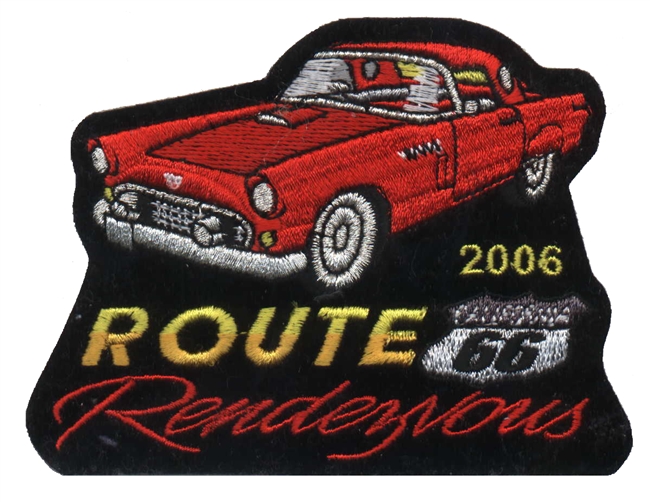 2006 ROUTE 66 RENDEZVOUS  souvenir patch
