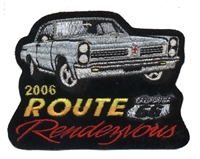 2006 ROUTE 66 RENDEZVOUS  souvenir patch