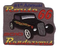 2010 ROUTE 66 RENDEZVOUS  souvenir patch