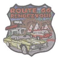 2012 ROUTE 66 RENDEZVOUS  souvenir patch