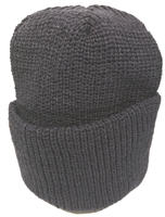 knit beanie. One size fits most. Fits young kids to adults.