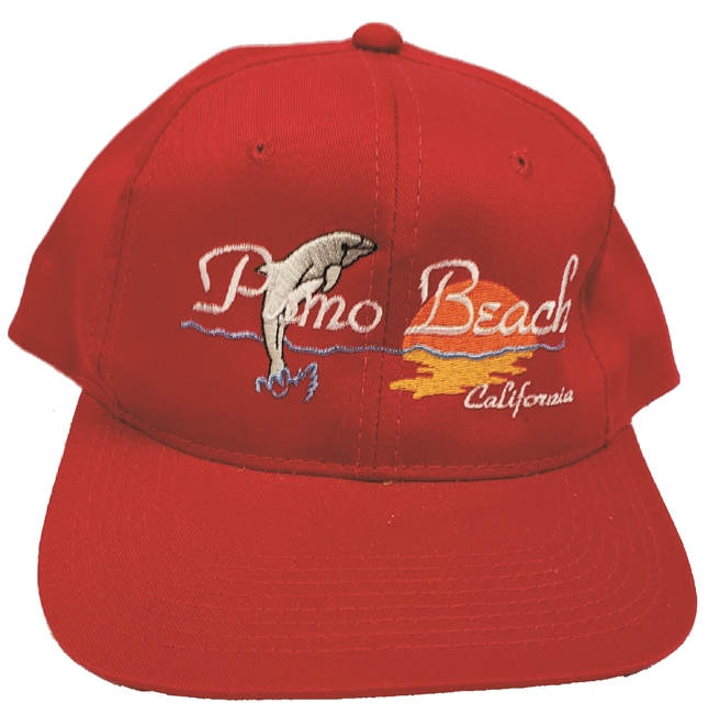 Pismo Beach dolphin cap