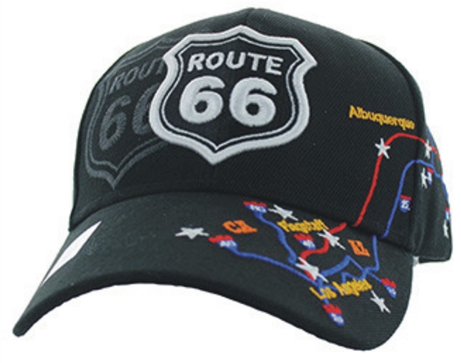 ROUTE 66 cap with map