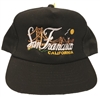 San Francisco embroidered cotton cap.