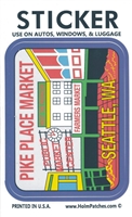 PIKE PLACE MARKET SEATTLE sticker