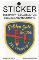 Golden Gate BRIDGE SAN FRANCISCO sticker