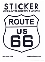 ROUTE US 66 sticker
