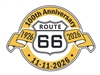 ROUTE 66 100th Anniversary hat pin