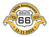 ROUTE 66 100th Anniversary hat pin