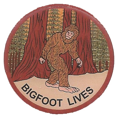 BIGFOOT LIVES pin