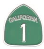 CALIFORNIA 1 hat pin