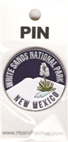 WHITE SANDS NATIONAL PARK NEW MEXICO hat pin, NM