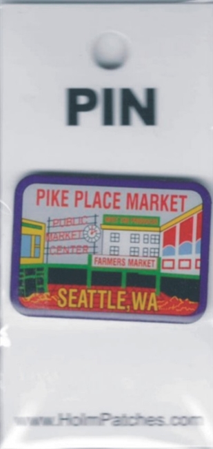 PIKE PLACE MARKET hat  pin