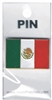 Mexico flag hat pin