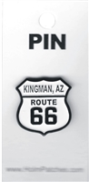 KINGMAN, AZ ROUTE 66 hat pin.