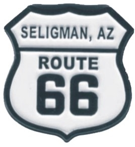 SELIGMAN, AZ ROUTE 66 hat pin.