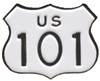 US 101 hat pin hat