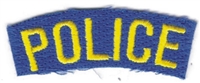 POLICE embroidered patch