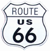 ROUTE 66 Aluminum sign