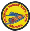 PETRIFIED FOREST NAT'L PARK  ARIZONA embroidered patch