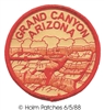 GRAND CANYON  souvenir embroidered patch
