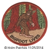 BIGFOOT LIVES souvenir embroidered patch