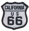 CALIFORNIA US 66 souvenir embroidered patch, route 66