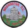 WASHINGTON, D.C. U.S. CAPITOL embroidered patch