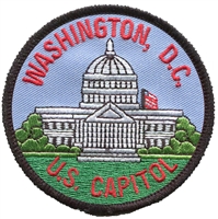 WASHINGTON, D.C. U.S. CAPITOL embroidered patch