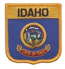 IDAHO medium flag shield uniform or souvenir embroidered patch, ID