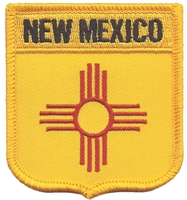 New Mexico Patch – Southwestern Aztec Tribal – Travel Patch NM Souveni –  Happy Wood Products