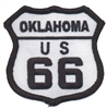 OKLAHOMA US 66 souvenir embroidered patch, OK, Route 66