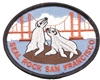 SAN FRANCISCO SEAL ROCK souvenir embroidered patch