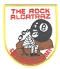 THE ROCK, SAN FRANCISCO BAY souvenir patch.