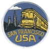 SAN FRANCISCO USA souvenir embroidered patch