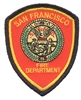 SAN FRANCISCO FIRE DEPT souvenir embroidered patch