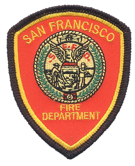 SAN FRANCISCO FIRE DEPT souvenir embroidered patch