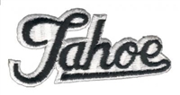 Tahoe script souvenir embroidered patch