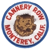 4451 - MONTEREY - CANNERY ROW sea otter souvenir embroidered patch