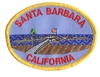 SANTA BARBARA CALIFORNIA pier souvenir embroidered patch
