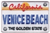 VENICE BEACH license plate souvenir patch