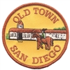 SAN DIEGO - OLD TOWN souvenir embroidered patch